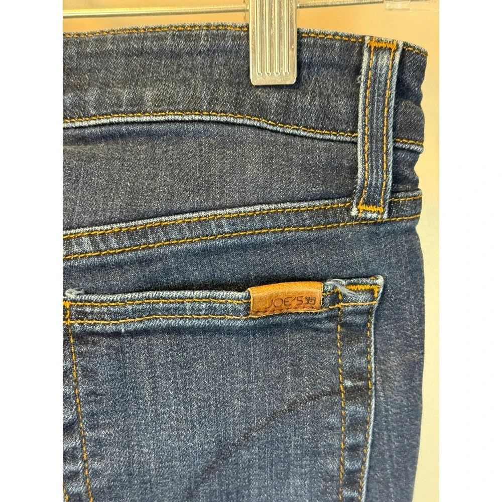 Joe's Ellie‎ Skinny Crop Jeans Dark Blue Wash Size 26